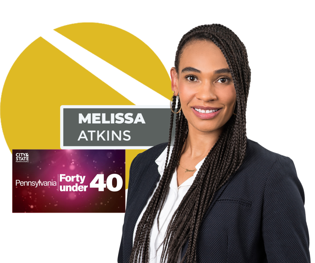 Melissa Atkins recognized as one of 2022 Philadelphia's most successful rising stars Obermayer