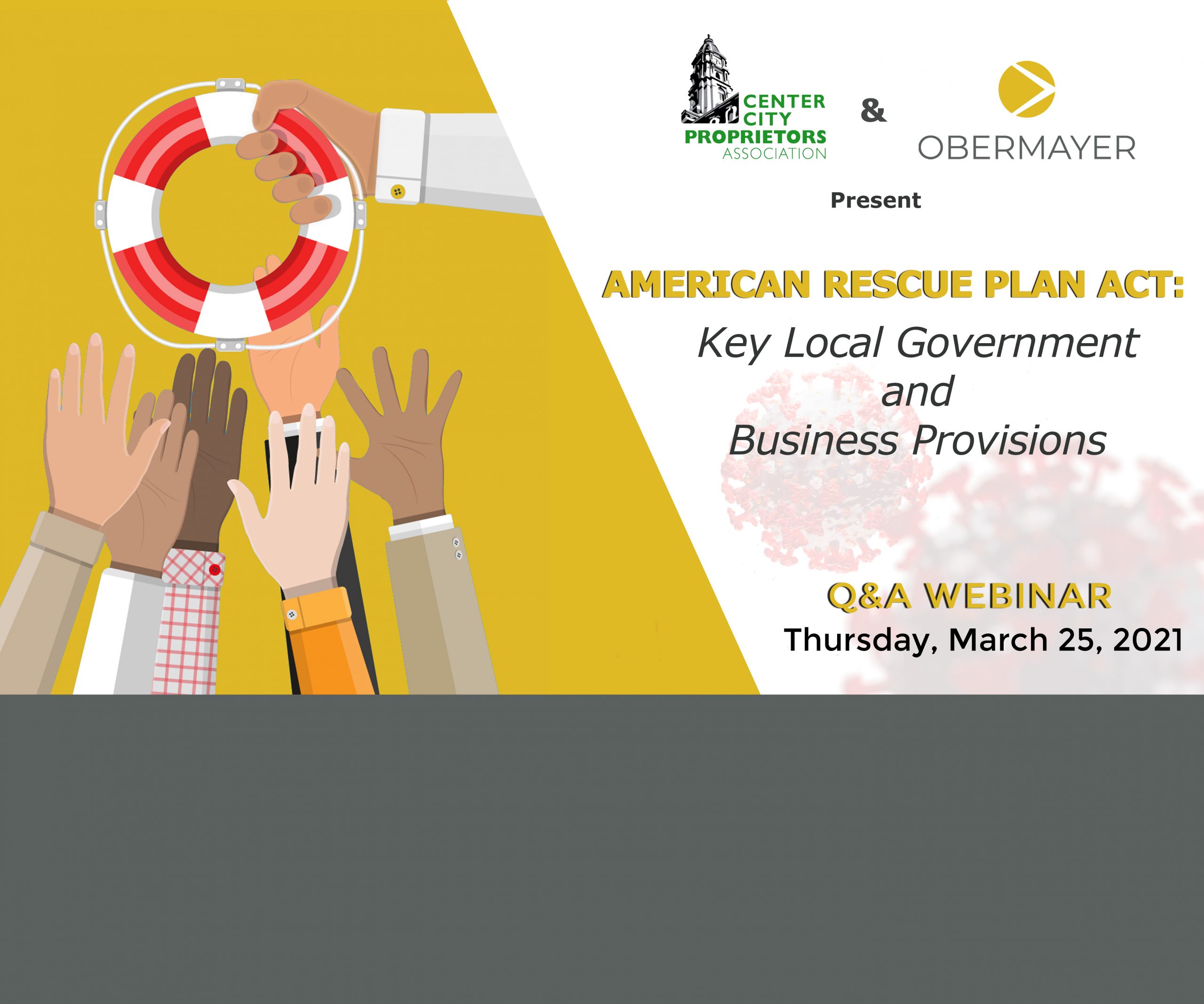 American Rescue Plan Act: Key Local Government and Business Provisions ...