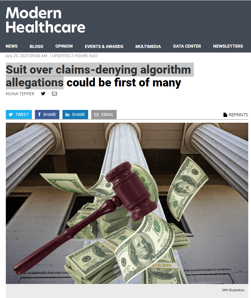 Henry Noye Discusses a Lawsuit against Cigna and its Automation of